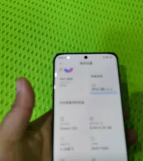 出一台小米12x陈色嘎嘎新屏幕小花花256...