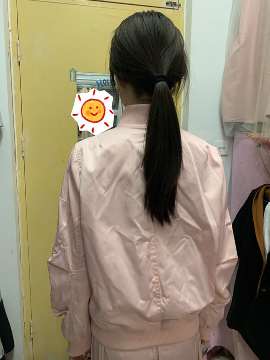 九成新棒球外套,绸缎面料