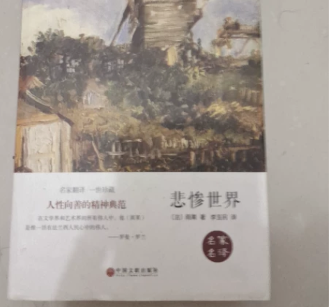 悲惨世界精装 雨果  9.8成新   有意...