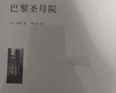 巴黎圣母院 没有拆封 学校本来说这个是必读...