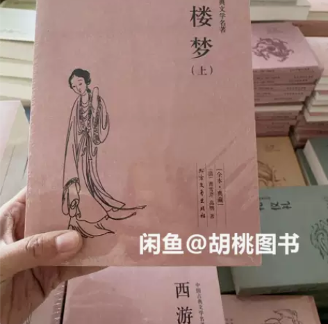 红楼梦  (上下两册)曹雪芹 高鹗 全本无...