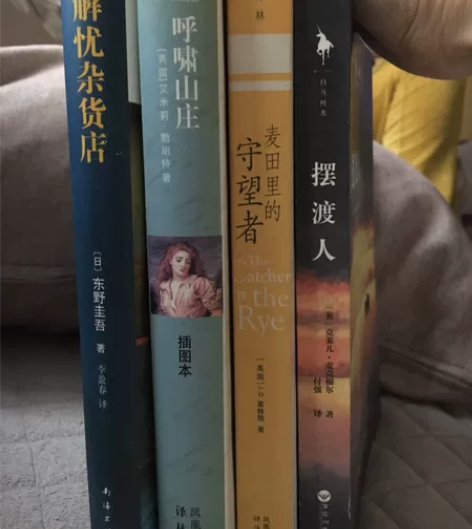 解忧杂货铺 呼啸山庄 麦田里的守望者 摆渡...
