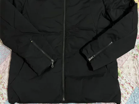 男士短款羽绒服3XL码，几乎全新，就穿过一...