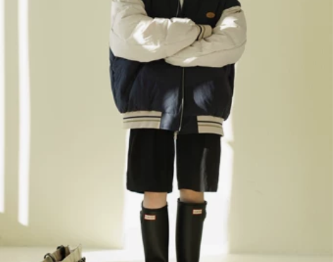 【天猫双12】ULD/复古拼色棒球服羽绒服...