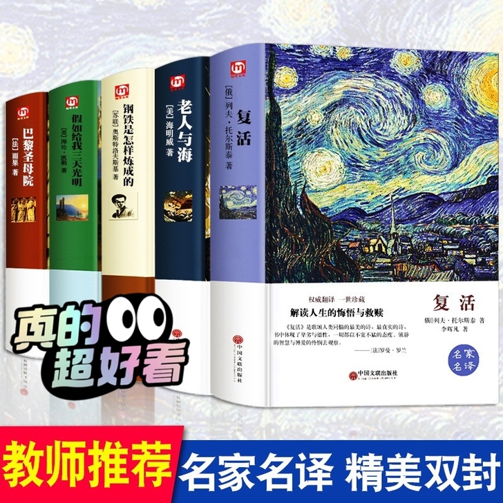 精装世界文学名著小说青少年版《巴黎圣母院》...