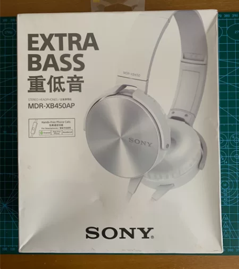 Sony/索尼 MDR-XB450AP头戴...