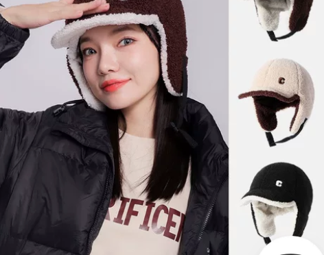 cacuss帽子秋冬女士保暖雷锋帽户外出行...