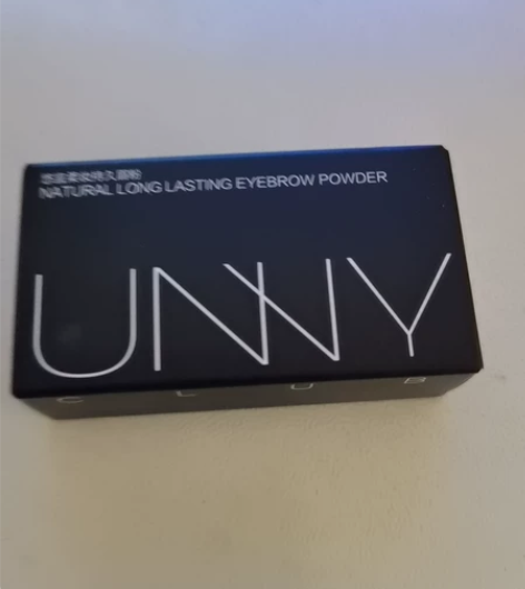 unnyclub悠宜柔妆持久眉粉咖棕色三色...