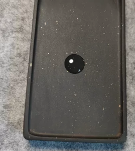 精品金星歙砚,小楷素砚。下发很好!长12....
