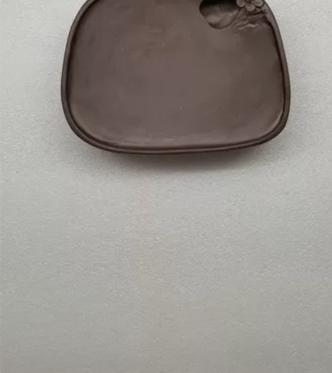 端砚 砚台 宋坑 《君子梅》① 此砚样式小...