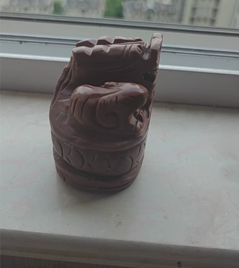石头雕刻的生肖一对，石雕，可以当镇纸，摆件...