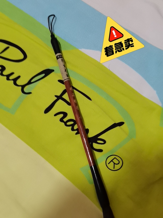这个毛笔特贵，上学时候买的，保存得很好当时...