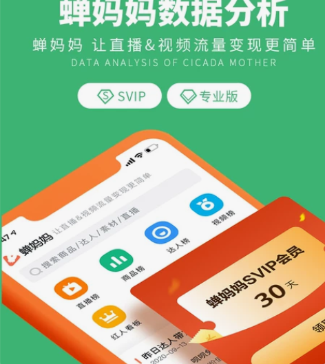 蝉妈妈数据分析大师,专业解决各种电商疑难杂...