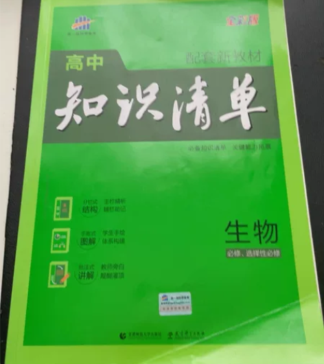 高中生物知识清单 感兴趣的话点“我想要”和...