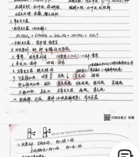 高中化学笔记 从高一到高三  从必修到选修...