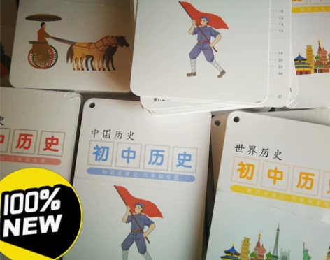 中国初中历史七八九年级核心知识点大全卡片环...