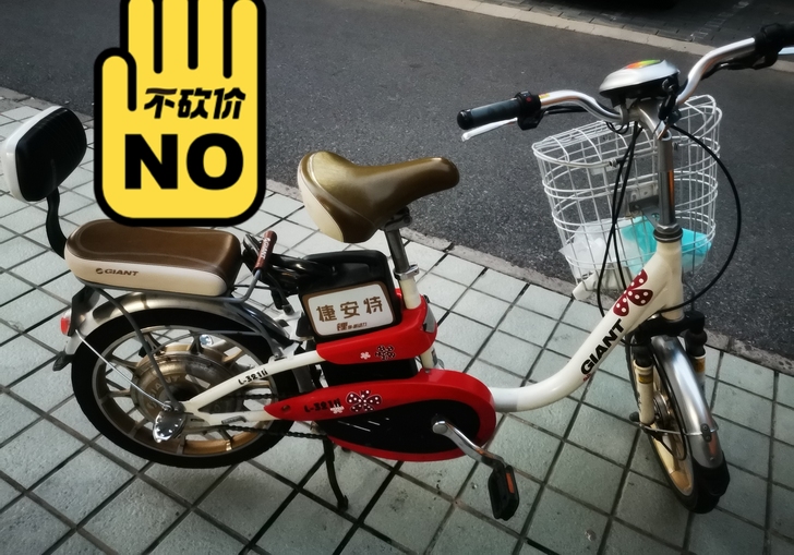 捷安特电动自行车，骑了有五六年的样子，印象...