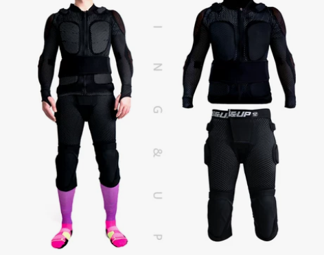 PINGUP3.0男女款单双板滑雪护具护臀...