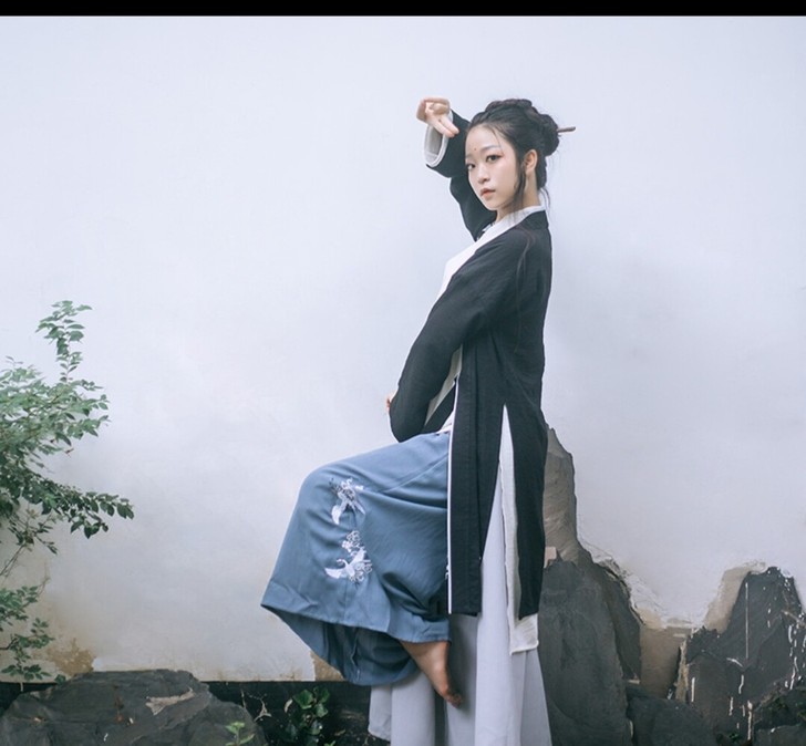 池夏 十鹤图S码