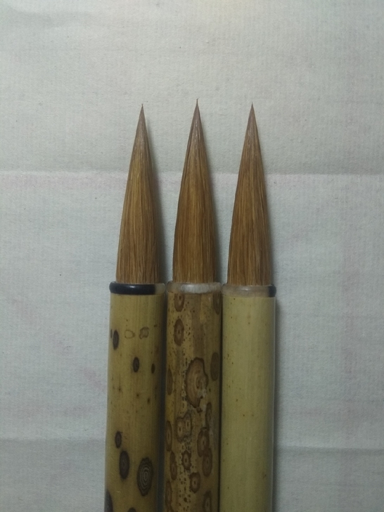 梅鹿竹杆狼毫大楷，出锋3.5，口径0.85...