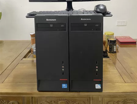 工作室不做了联想英特尔四核二手台式办公电脑...