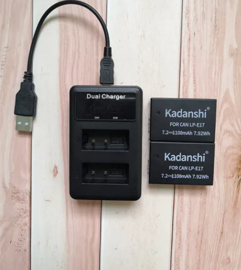 佳能LP-E17卡丹仕电池国产充电器套装 ...
