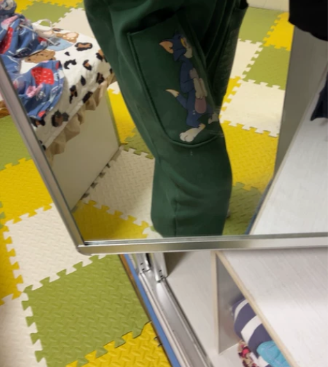 江南简衣的裤子xl145斤能穿到165肥达...