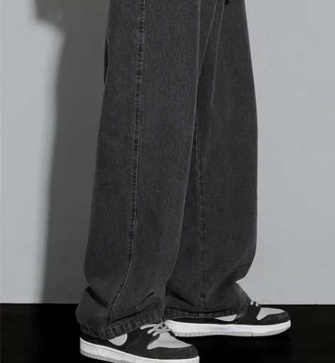 裤加绒 加厚裤子牛仔裤男士秋冬季新款高街潮...