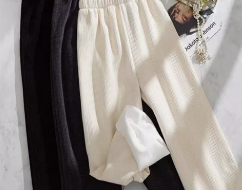 冬季加绒阔腿裤 去年买的 穿过两次 很新 ...