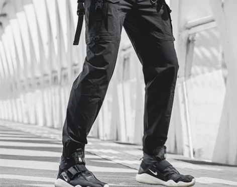 龙牙天渊机能轻量束脚裤工装裤长裤修身显高休...