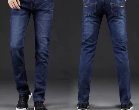 semir/森马牛仔裤男夏季薄款宽松直筒裤...