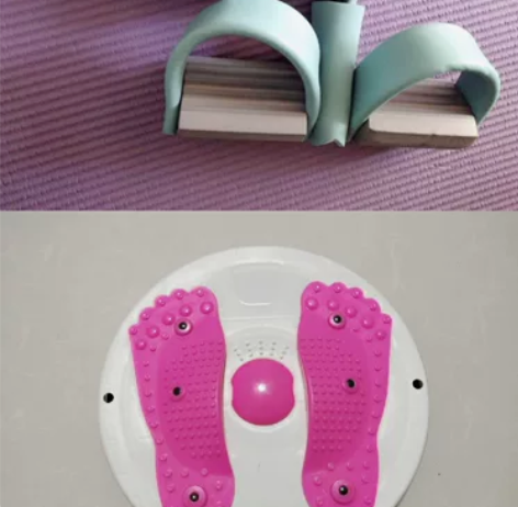 361脚蹬拉力器+扭腰器共17米包邮 女仰...