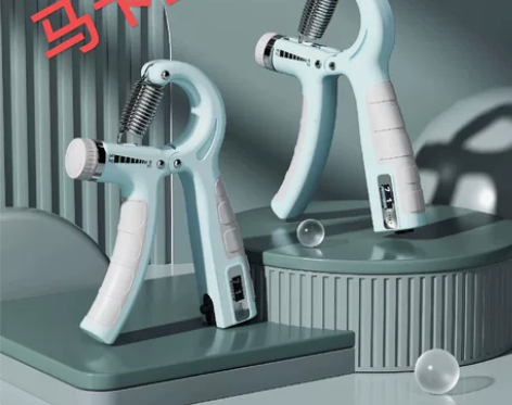 付邮费就送机械计数握力器康复拉力器臂力器手...