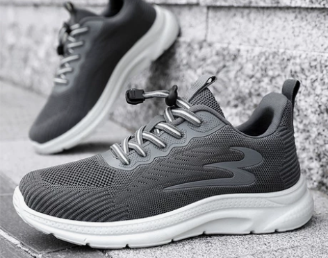 中老年人健步鞋透气舒适软底跑步鞋旅游鞋男女...