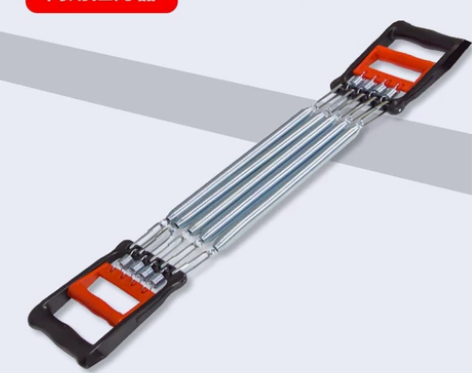 工厂9.6元处理一批两用弹簧拉力器扩胸器男...