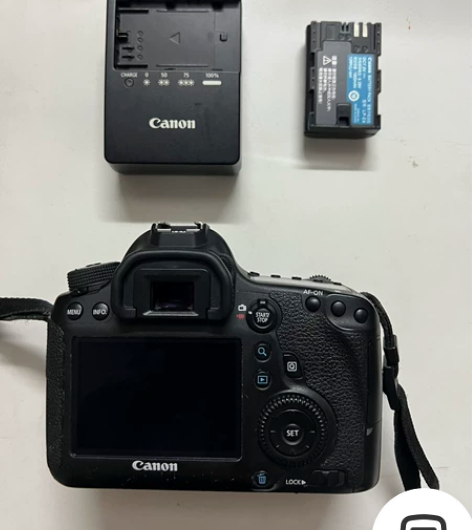 佳能EOS6d全画幅相机闲置低价出 相机一...