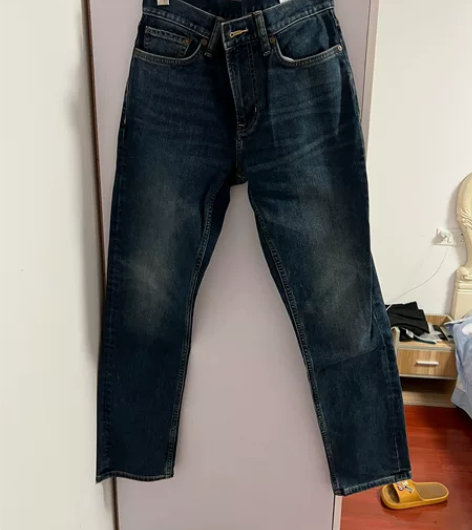 old navy加绒牛仔裤，内里加绒。 腰...