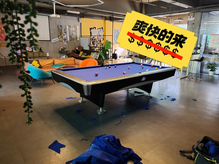二手台球桌二手桌球台标准成人花式九球台球桌