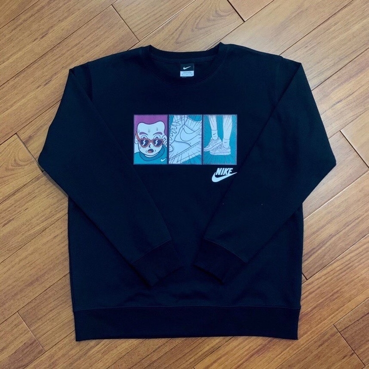 Nike/耐克 AF1空军一号 卡通漫画印...