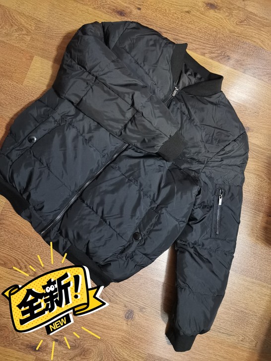 男女同款棒球棉服夹克。最好男士穿，整片棉，...