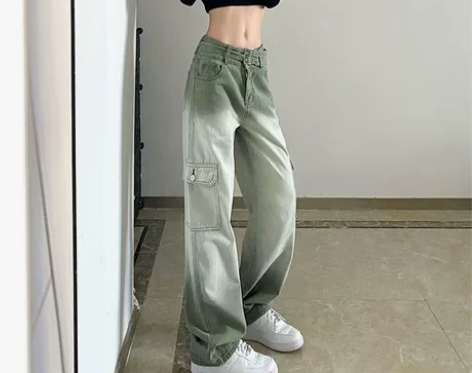 Y2K千禧风亚文化欧美复古街拍甜酷辣妹高腰...