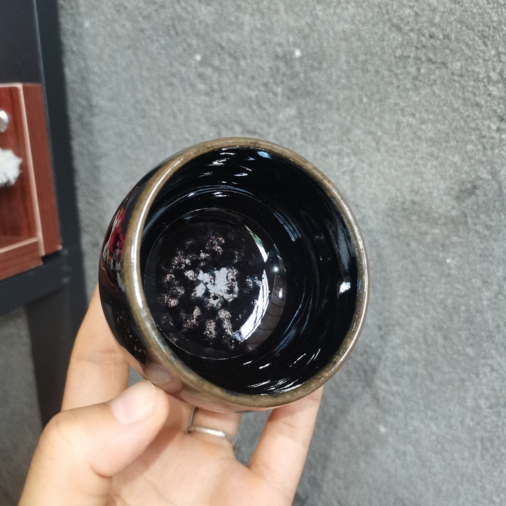 【特价包邮】全新手作个人杯  柴烧乌金主人...