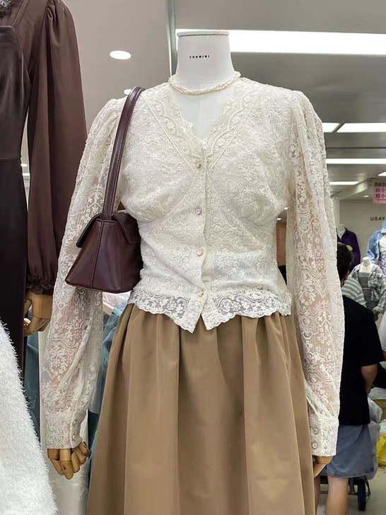 东大门韩版2021早秋新款修身显瘦上衣女时...