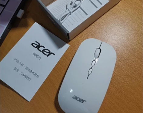 宏碁OMR05无线蓝牙鼠标充电静音笔记本台...