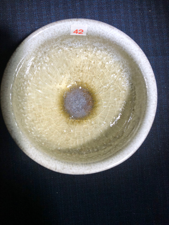 1精品柴烧建盏玉毫将军盏主人杯 口径9##...