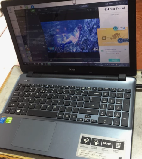 宏基ek-571G-546J维修主板电路短...