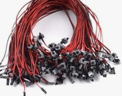 全新包邮包邮主机开关电脑开关线重启线机箱开...