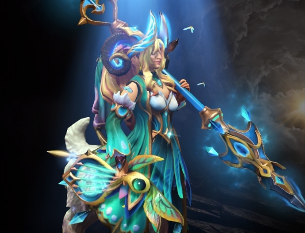 dota2 ti10宝瓶 小鹿  星落幽谷...