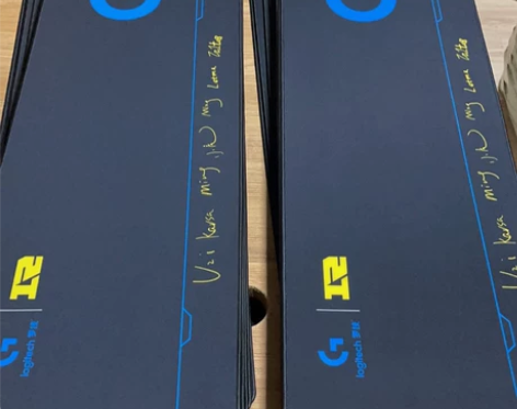 清仓一批罗技决胜经典大键盘垫鼠标垫全新包边...