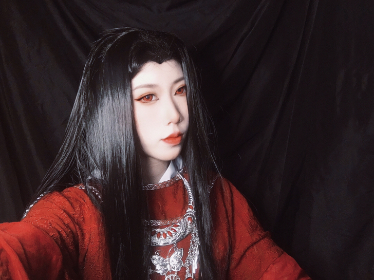 花城绝境鬼王cos服（有项链）